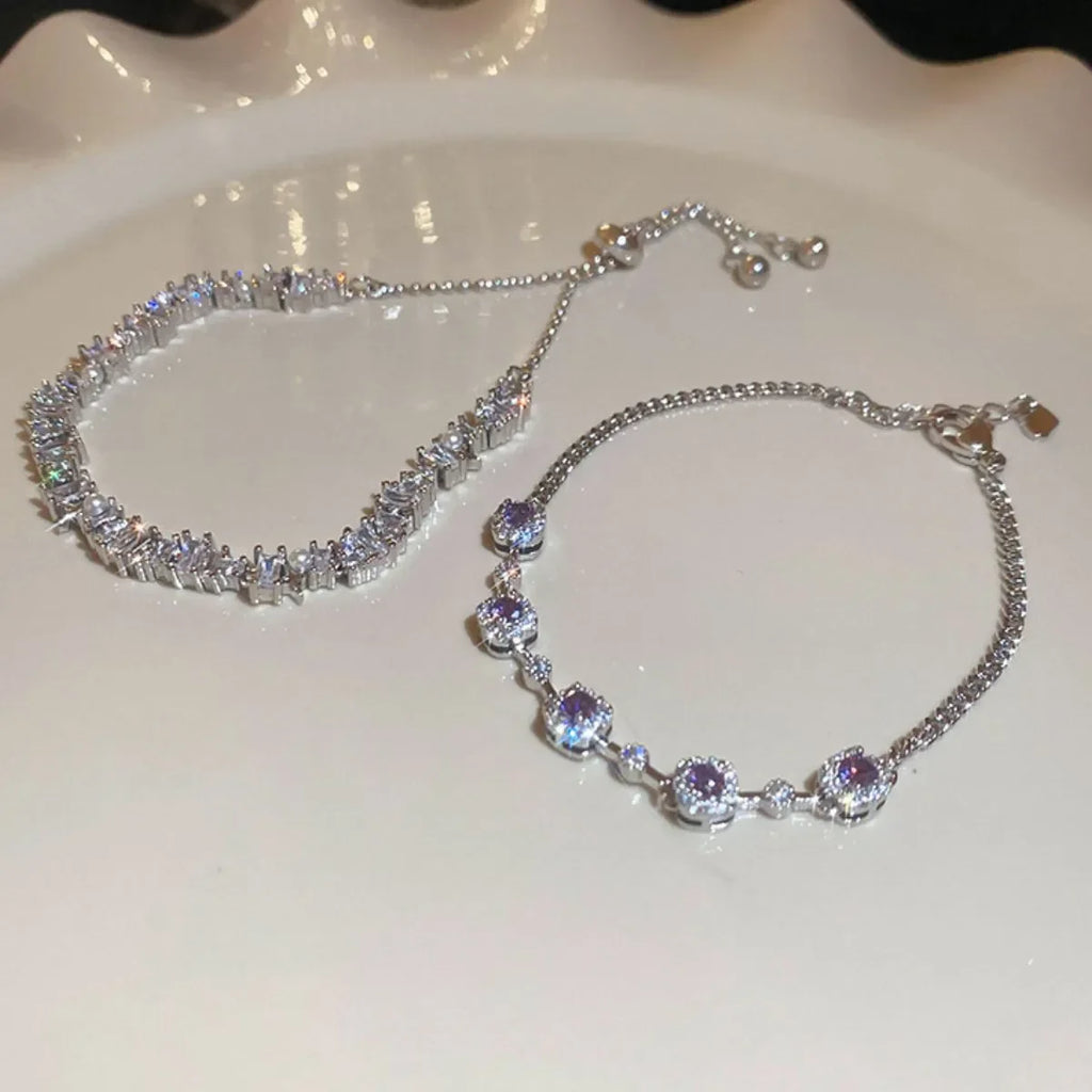 Copper Zircon Bracelet - VAleG