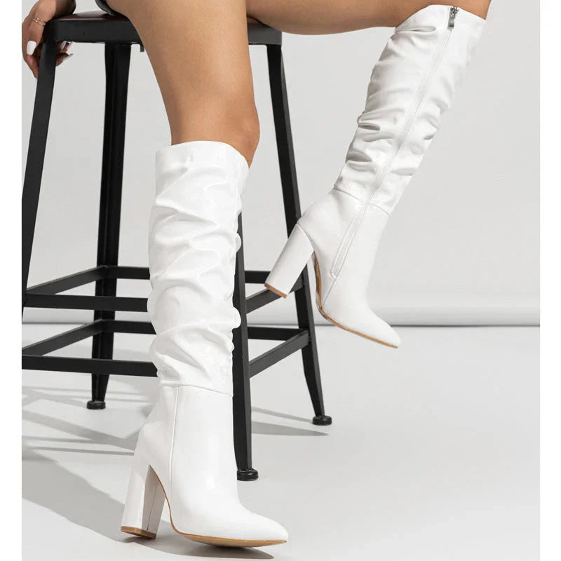 Pointed Long Women's High Heels - VAleG