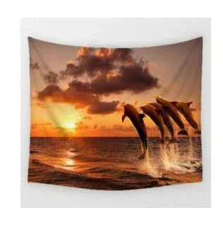 AliExpress new boho print home tapestry wall hanging wall decoration beach towel beach blanket - VAleG
