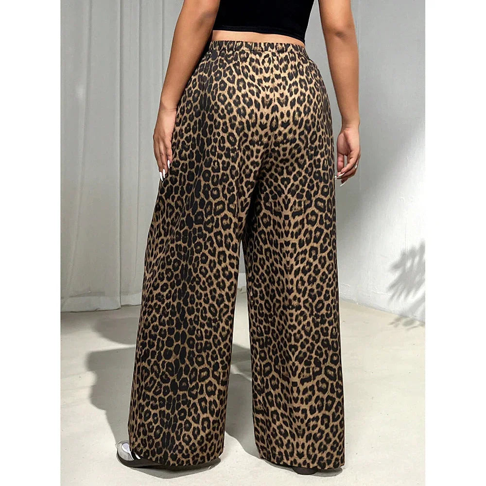 Straight Loose Trendy Wide-leg Pants - VAleG