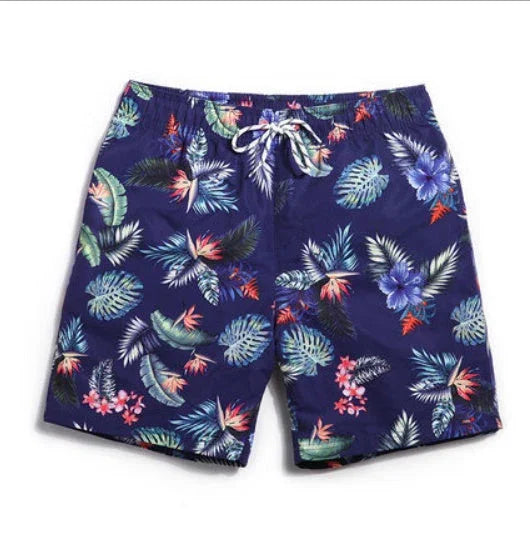 Men's Swimwear Quick-drying Boxer Swim Shorts - VAleG