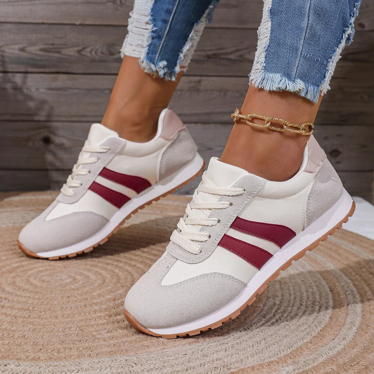 Casual Shoes Fashionable Versatile Travel Running - VAleG