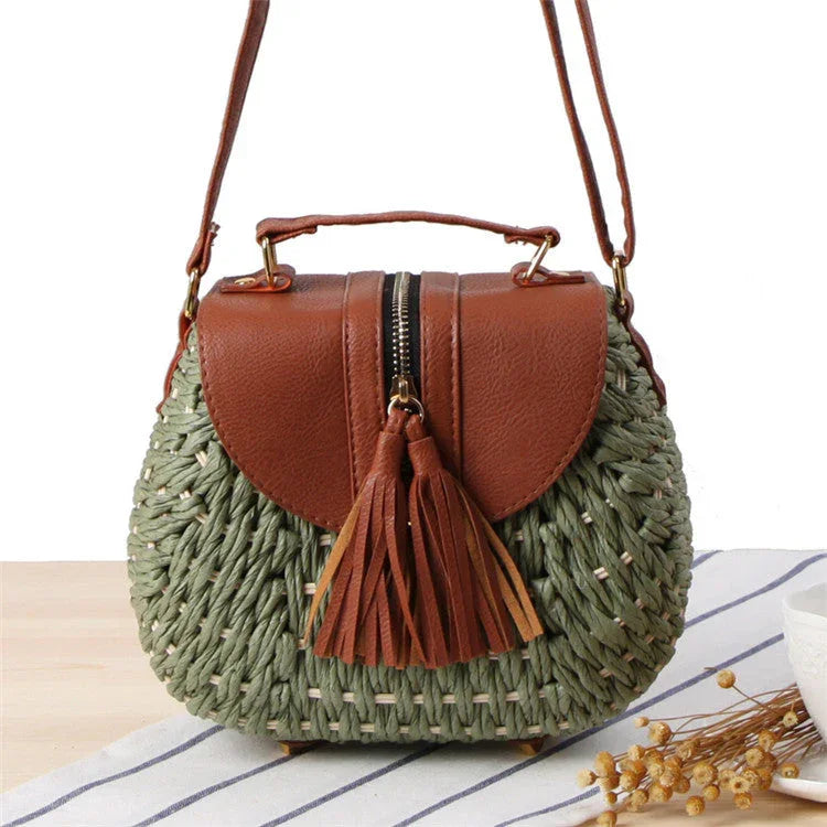 One Shoulder Messenger carrying beach bag - VAleG