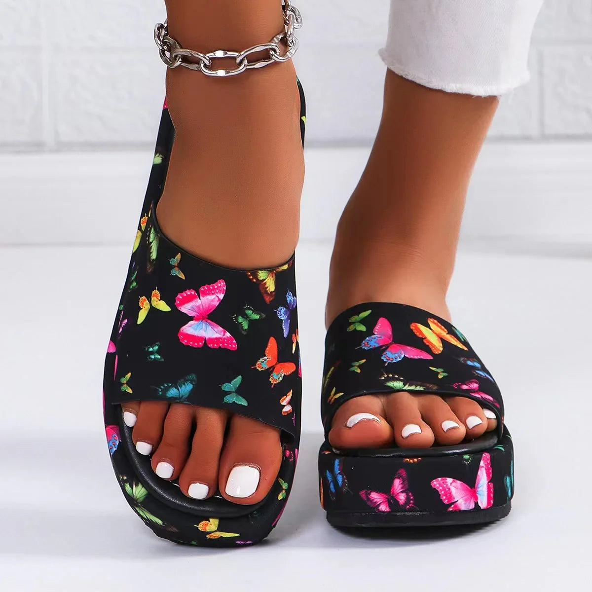 Plus Size Slippers Women's Outer Wear - VAleG