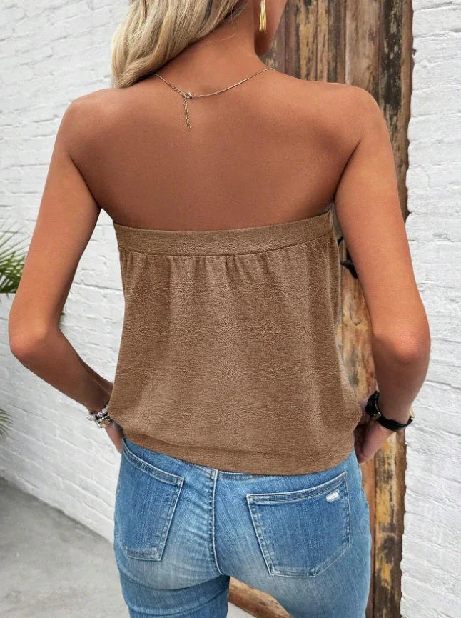 Women's Strapless Top - VAleG