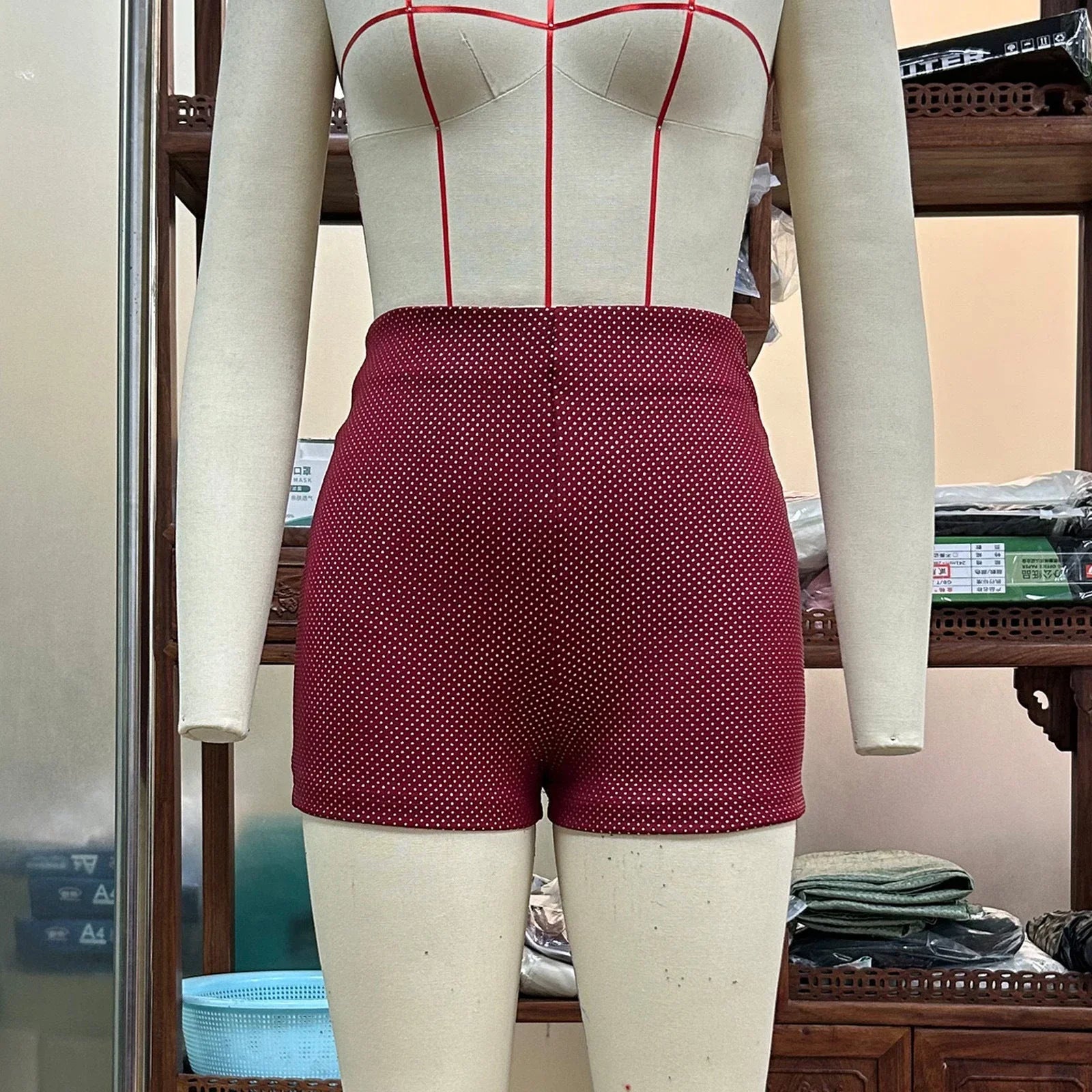 Shiny Shorts Tight Pants Hot Girl - VAleG