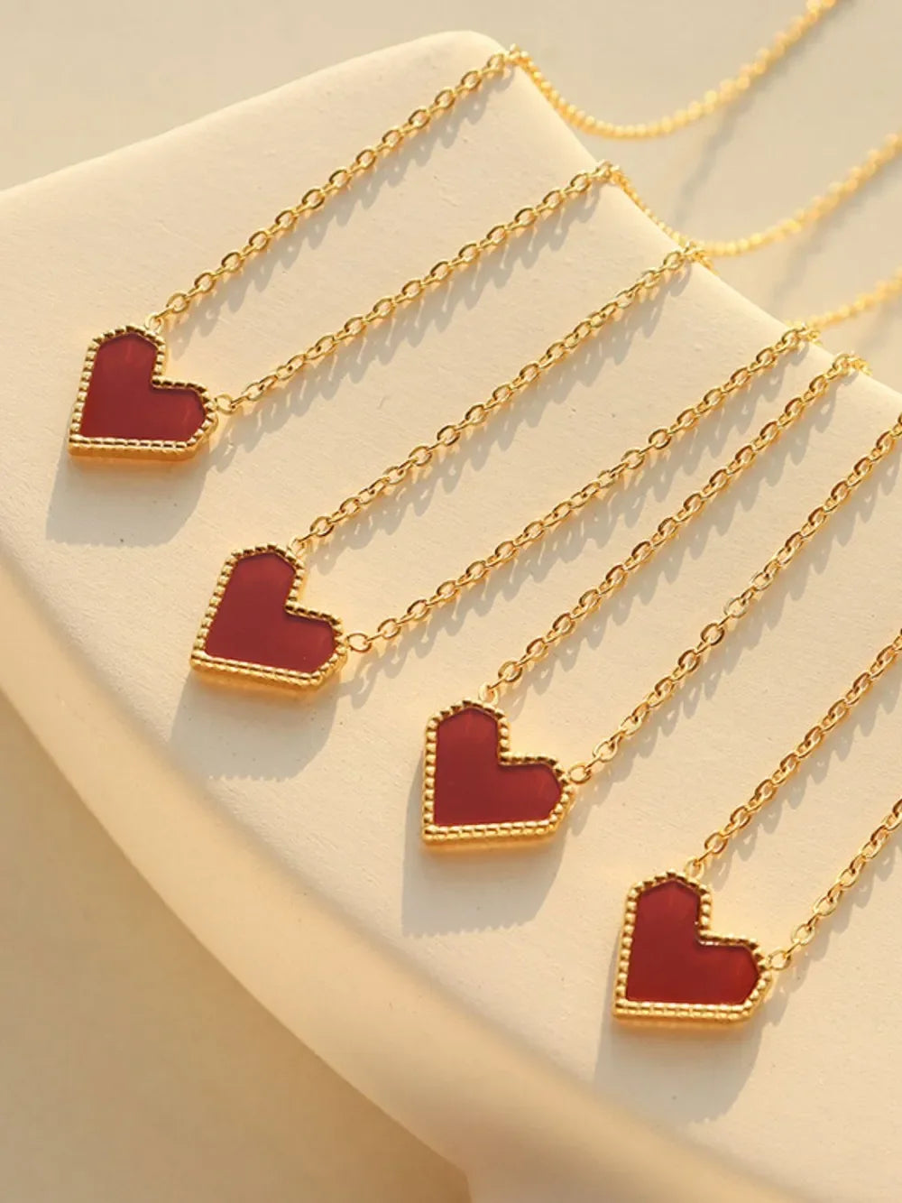 Titanium Steel Heart Necklace - VAleG
