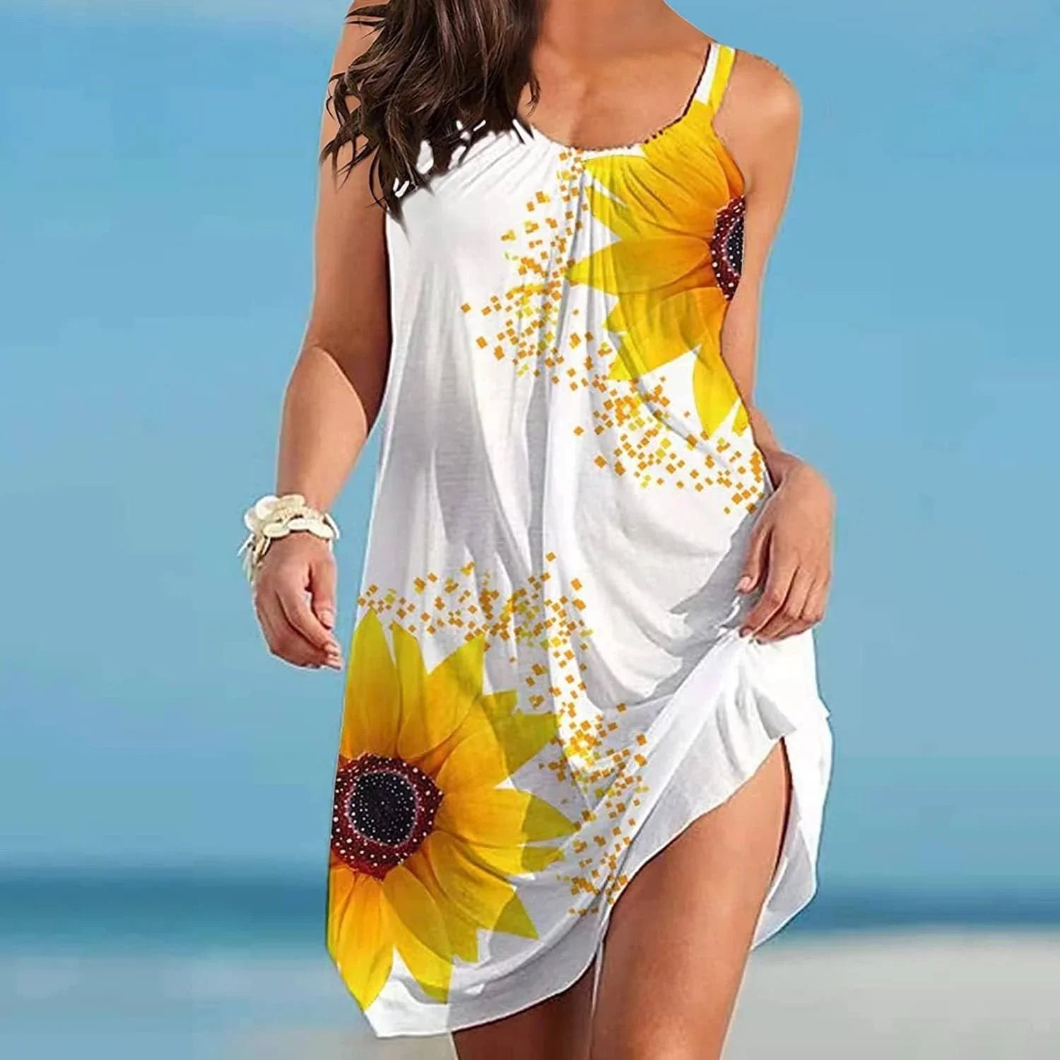 Women's Sling Casual Loose Beach Skirt - VAleG