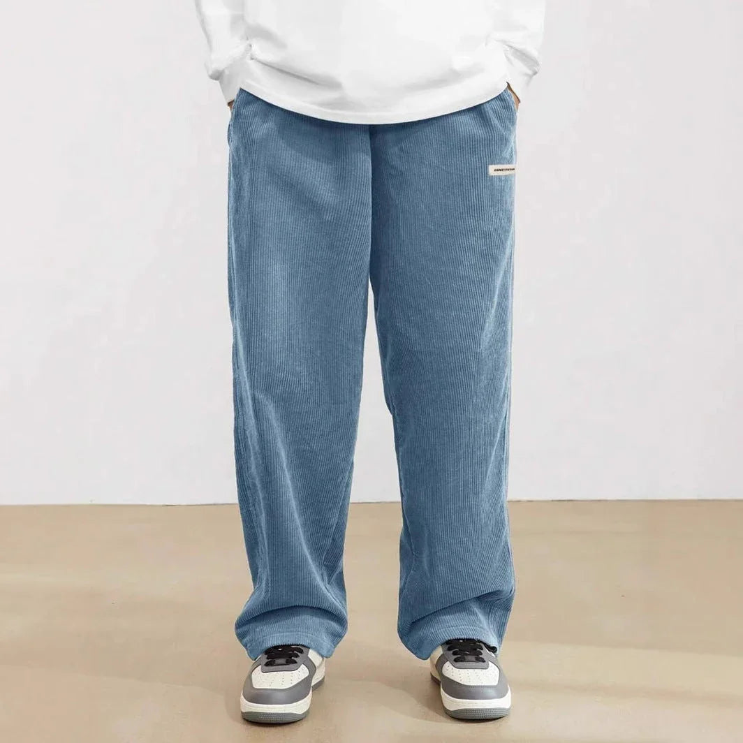 Men's Autumn And Winter Loose Wide Leg Draping Casual Pants - VAleG