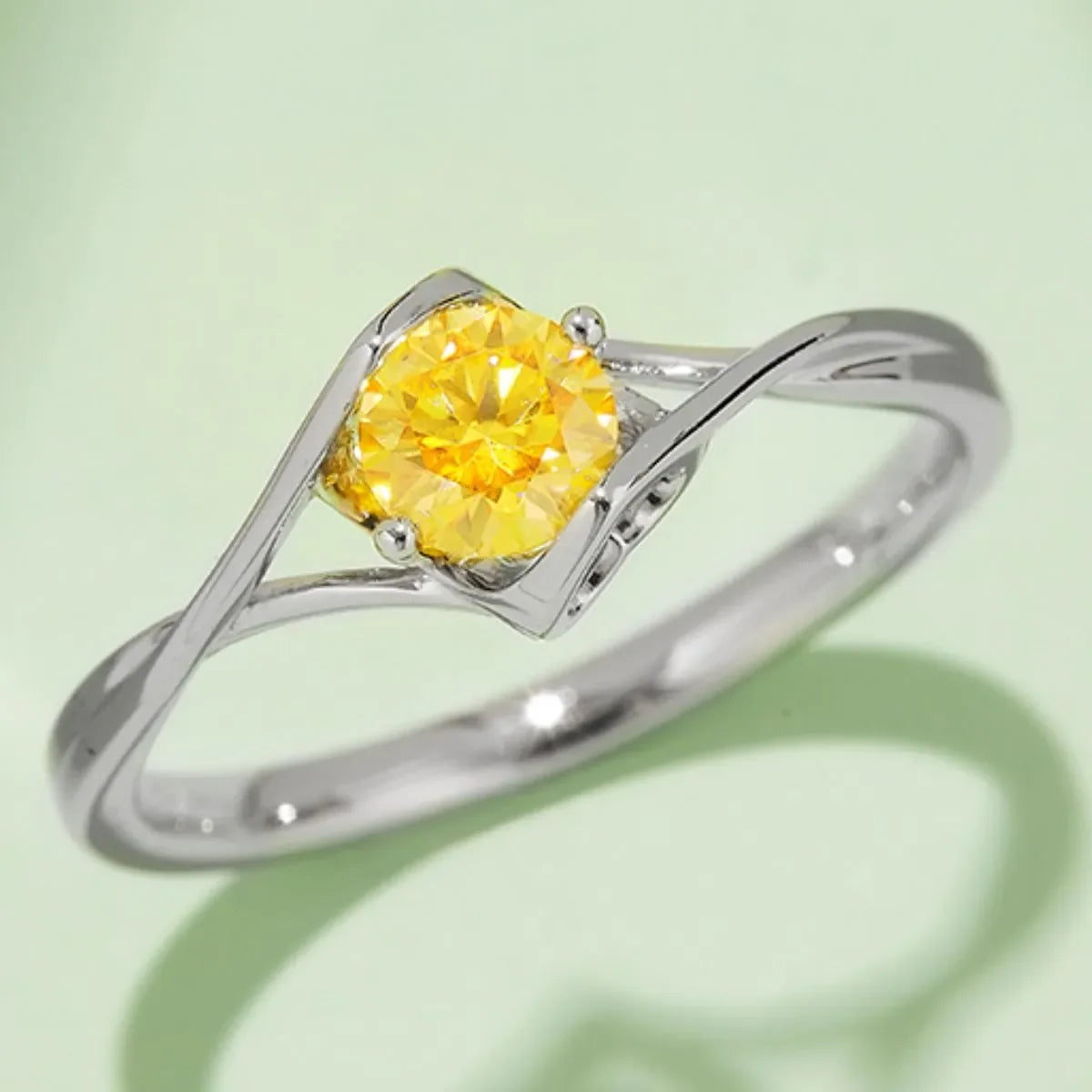 Moissanite 925 Sterling Silver Ring - VAleG