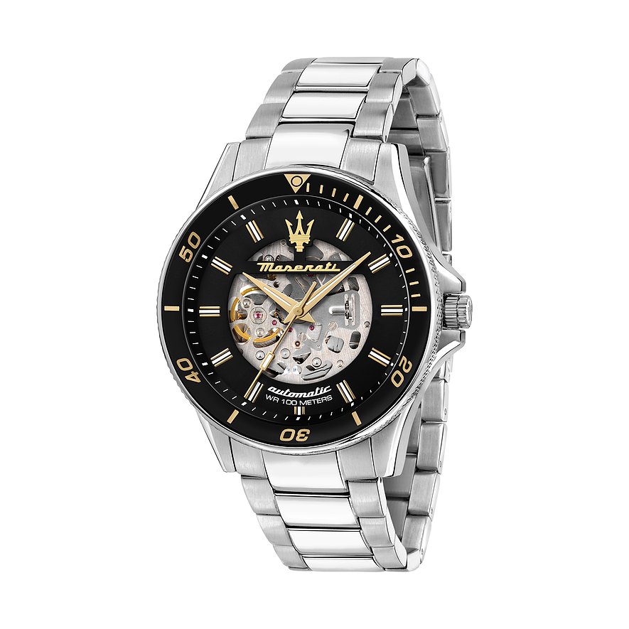 Orologio Maserati R88 scheletrato acciaio – Eleganza sportiva e precisione