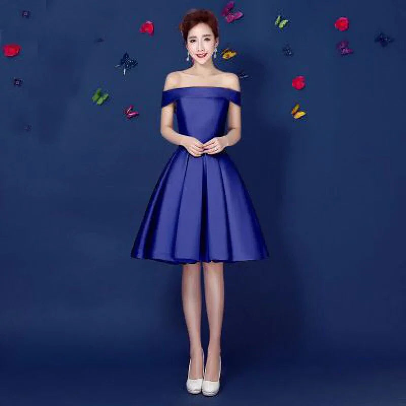Bridesmaid Annual Party Etiquette Short Dress - VAleG