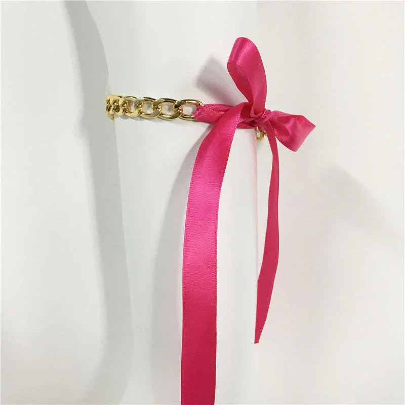 Women's Beach Ribbon Anklet Metal Personality - VAleG