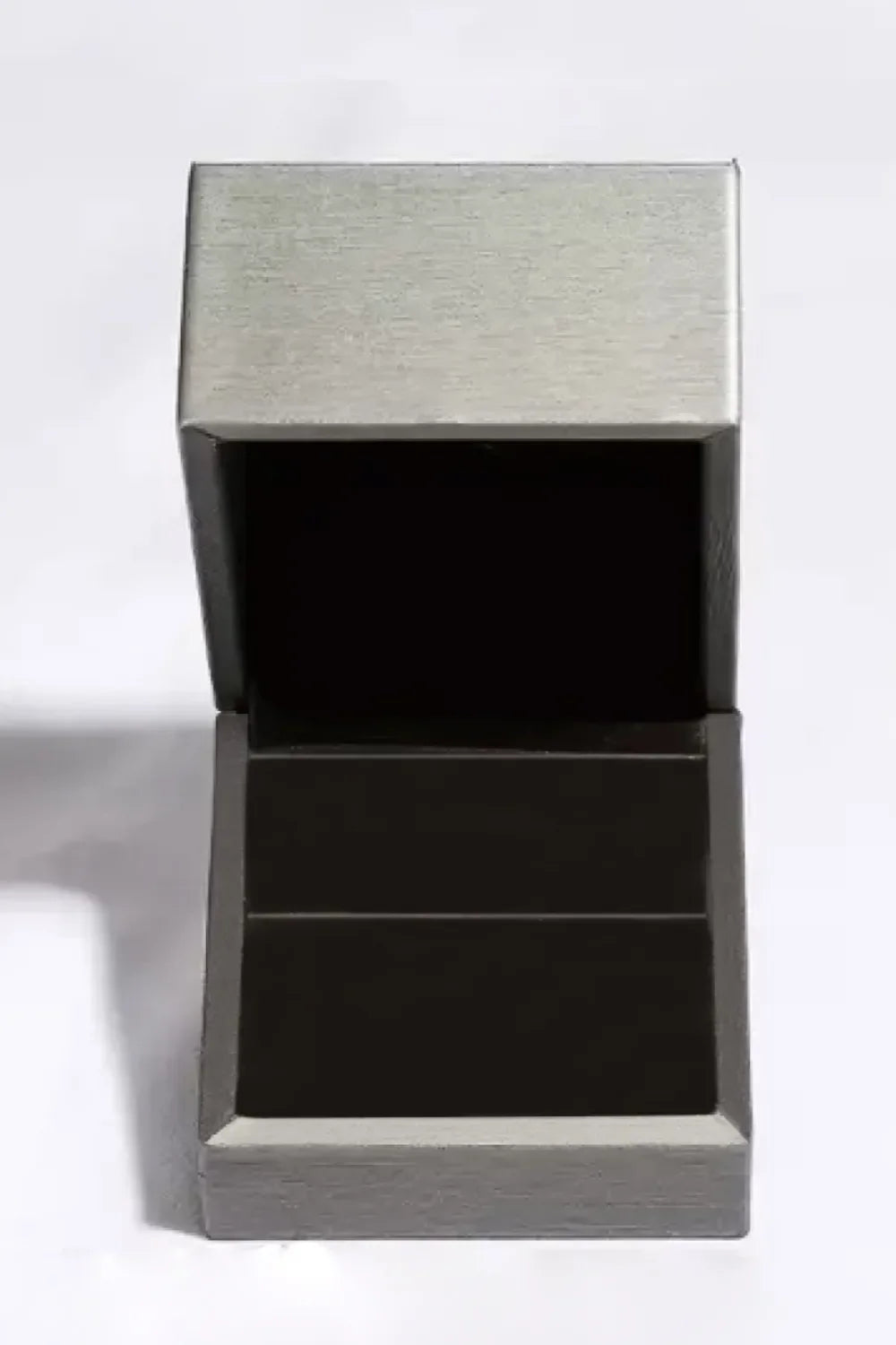 925 Sterling Silver Inlaid Zircon Square Ring - VAleG
