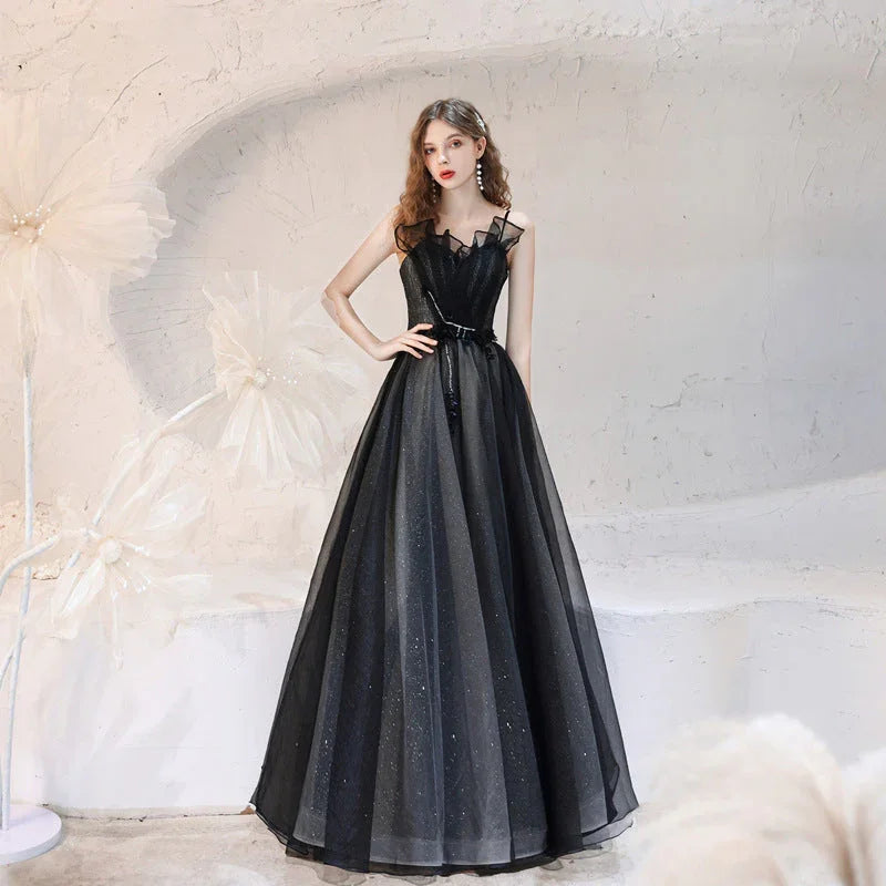 Small People Show Thin Student Art Test Temperament Socialite Banquet Dress - VAleG