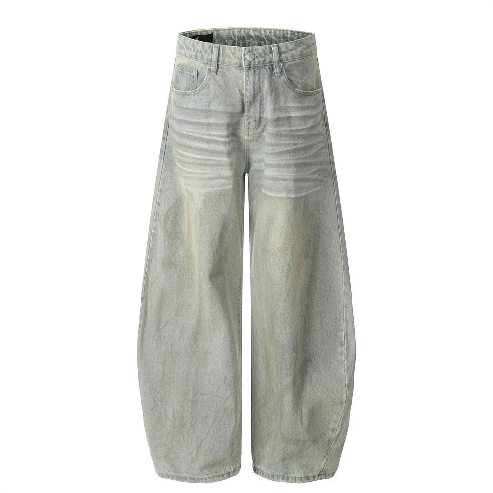 Distressed Dirty Machete Jeans For Men - VAleG