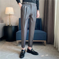 Thin Draping Belt Casual Pants Trendy Men's Suit Pants - VAleG