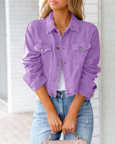 New Autumn And Winter Denim Jacket Jacket Long-sleeved Top - VAleG