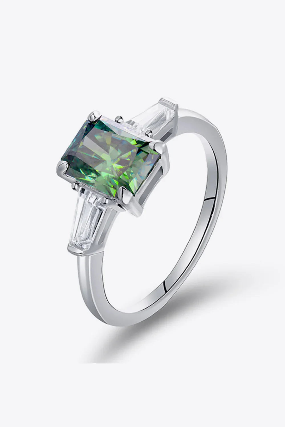 2 Carat Moissanite 925 Sterling Silver Ring - VAleG