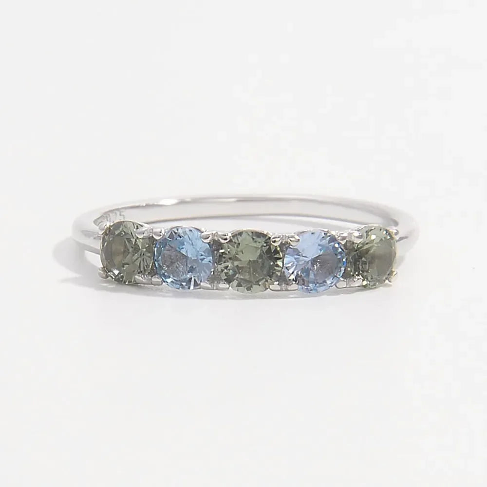 925 Sterling Silver Rhinestone Ring - VAleG
