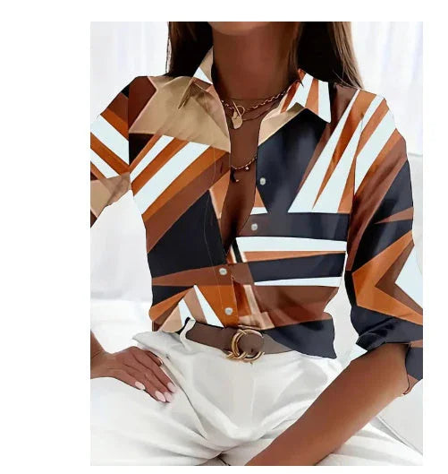 3D Digital Printing Shirt Top Personality Retro - VAleG