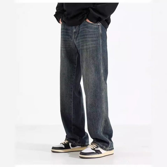 American Straight Jeans Retro Nostalgic Men VAleG