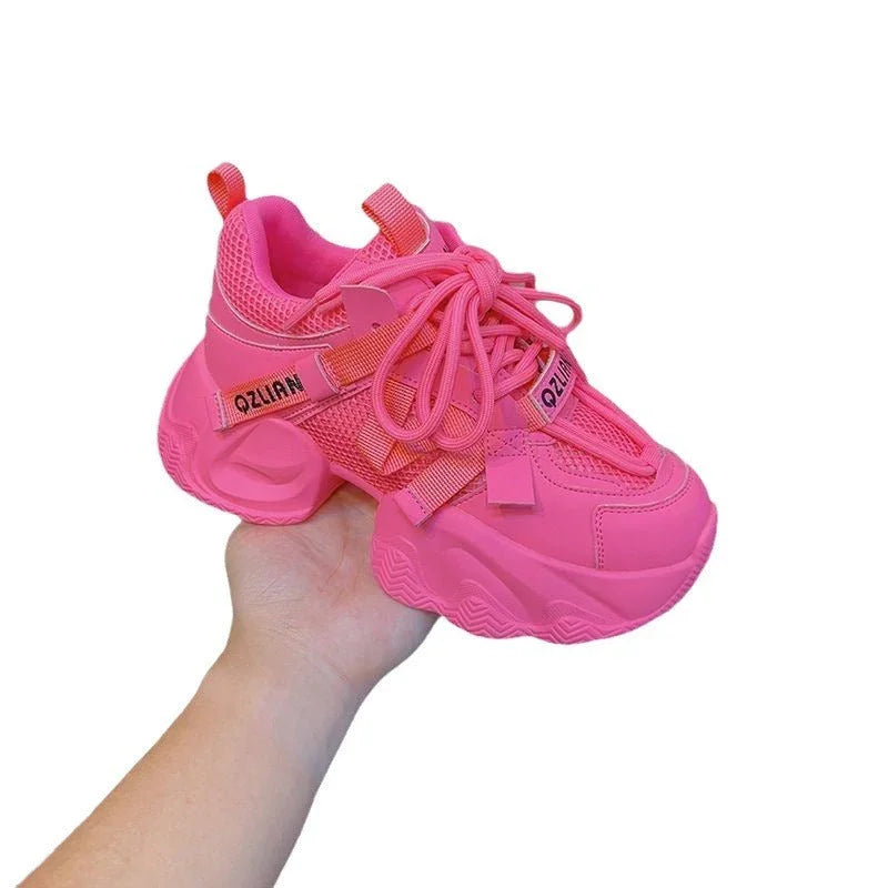 Fashion Thick Bottom Sneaker Women's All-match - VAleG