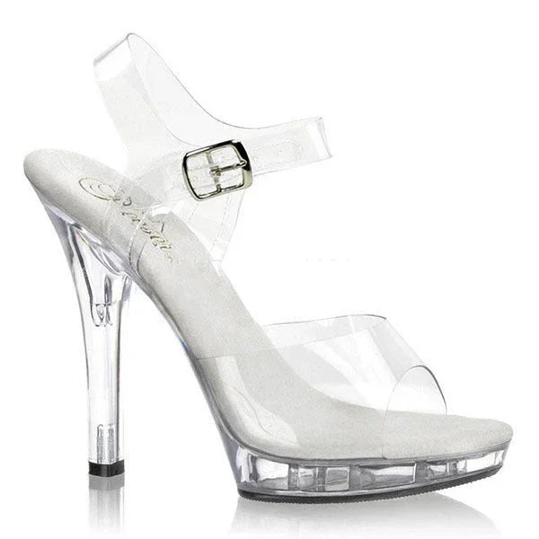 Crystal Sandals Platform Waterproof Platform High Heels - VAleG