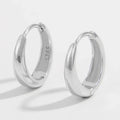 925 Sterling Silver Huggie Earrings - VAleG
