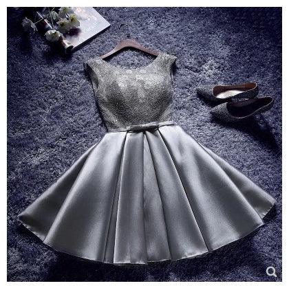 Bridesmaid Dress New Korean Version Of Girlfriends Dress Sister Group Party Dress Dress Slim Dress Red Toast Clothing - VAleG