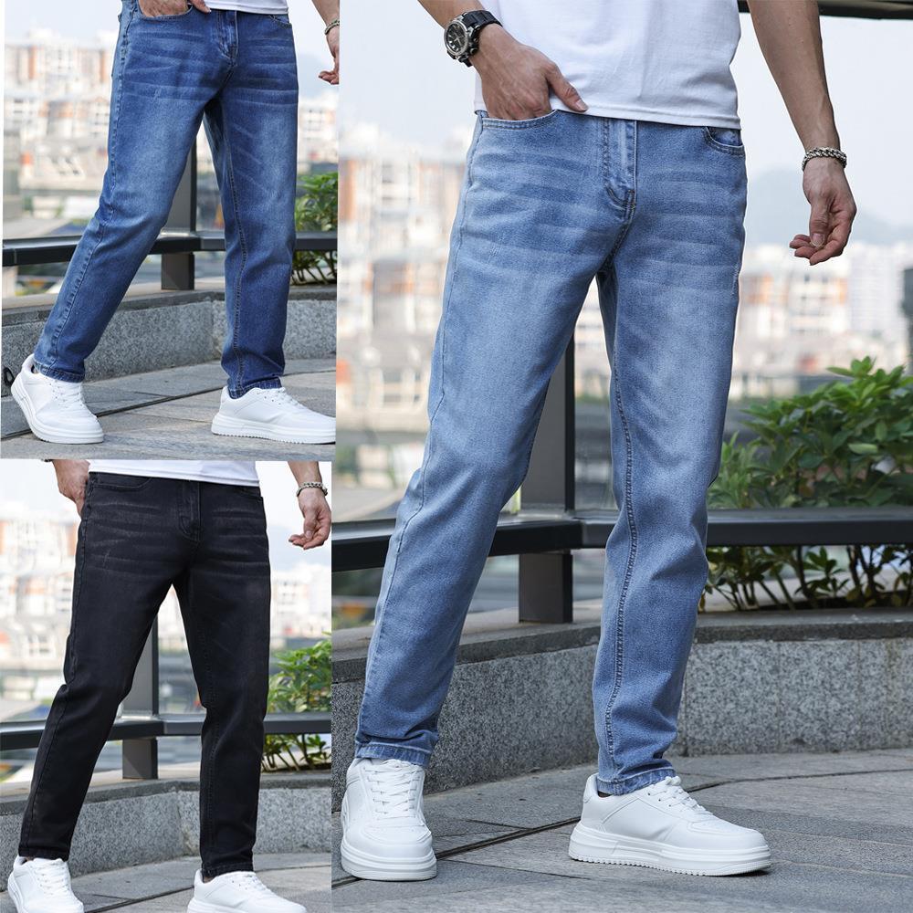 Men's Stretch Slim Jeans VAleG