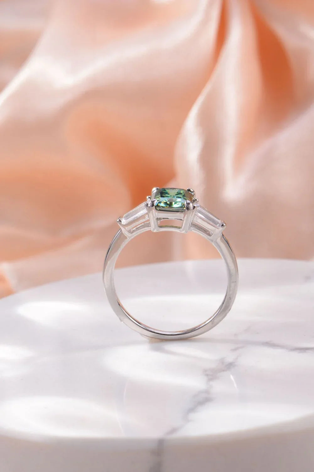 2 Carat Moissanite 925 Sterling Silver Ring - VAleG