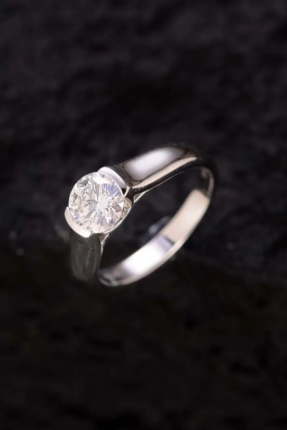 1.5 Carat Moissanite 925 Sterling Silver Ring - VAleG