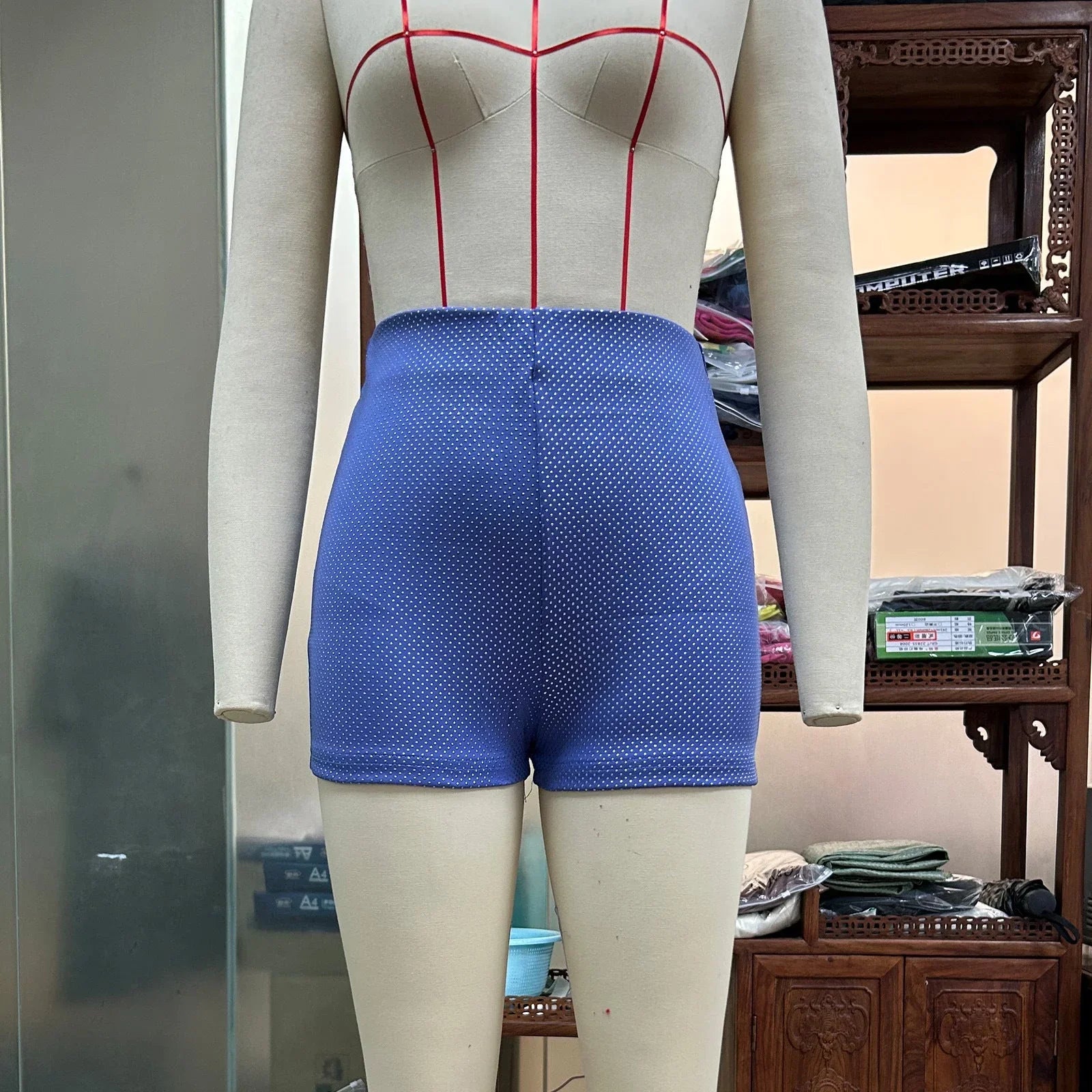 Shiny Shorts Tight Pants Hot Girl - VAleG