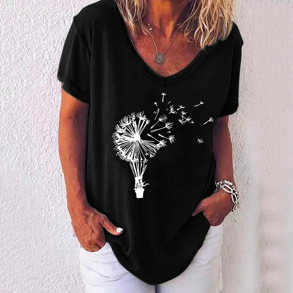 Casual Short Sleeve tops - VAleG