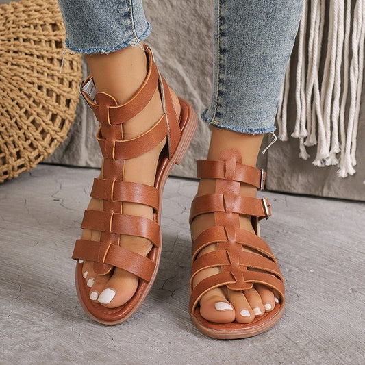Women's Casual Thick Heel Non-slip Hollow Sandals VAleG