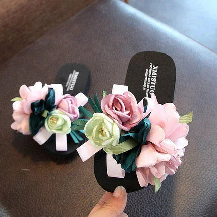 Cute And Fashionable Outer Wear Non-slip Beach Shoes Indoor Soft Sole Sandals Herringbone - VAleG