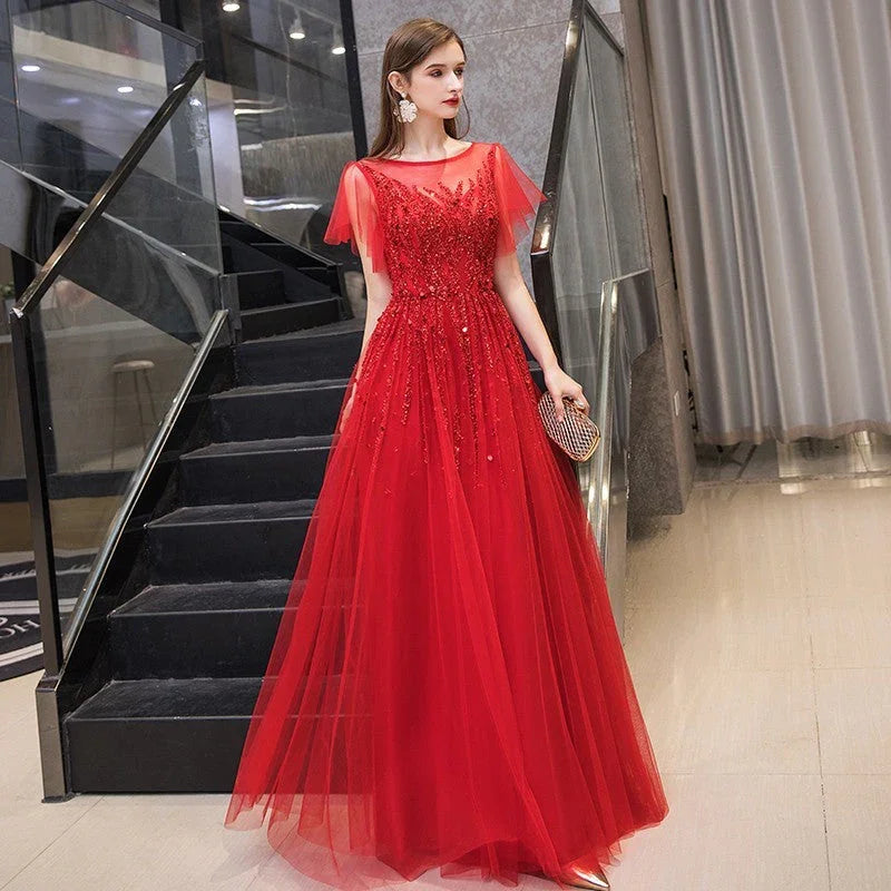 Celebrity Dinner Annual Meeting Solo Recitation Host Slim Dress - VAleG