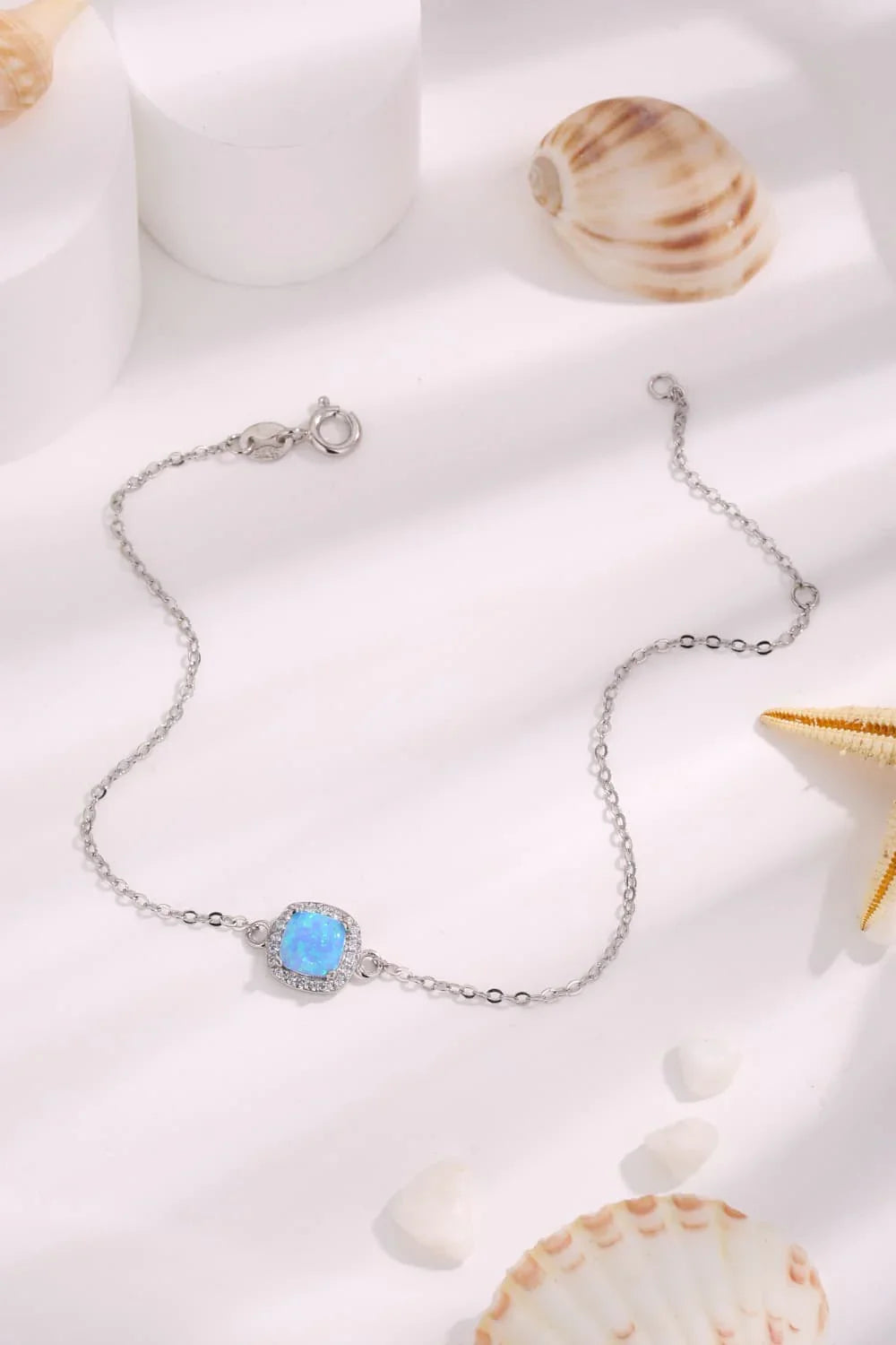 Opal Platinum-Plated Bracelet - VAleG