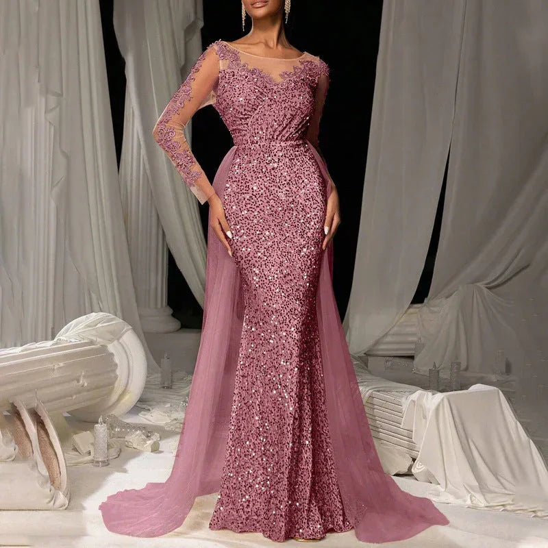 Women's Dance Lace Party Evening Dress - VAleG