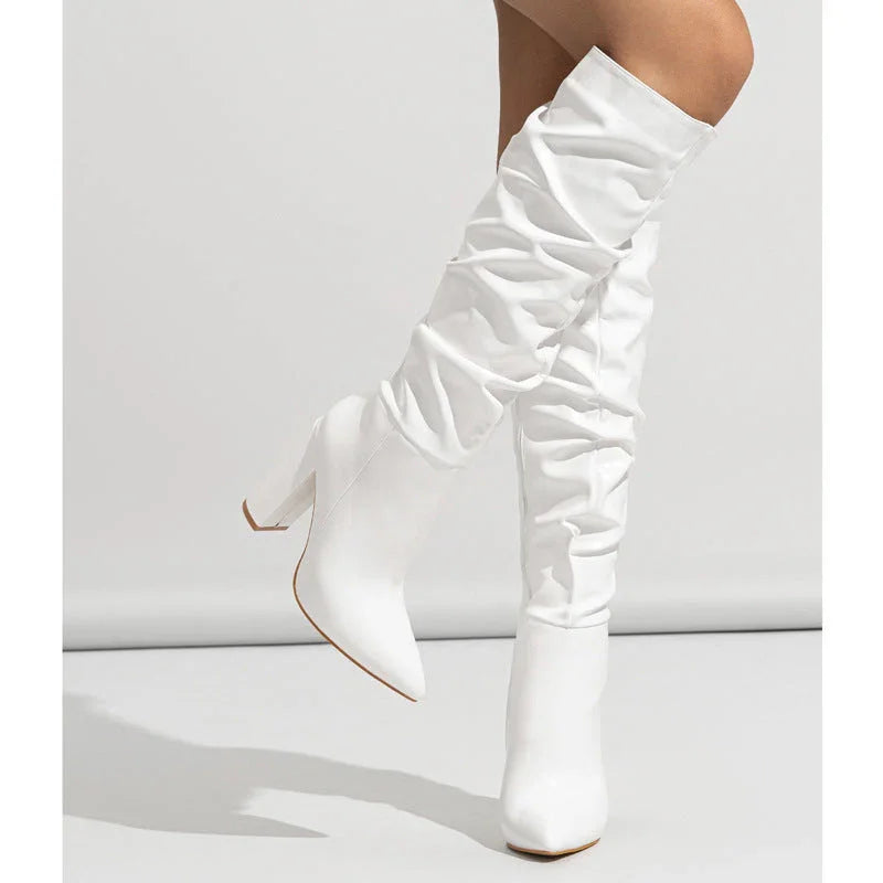 Pointed Long Women's High Heels - VAleG