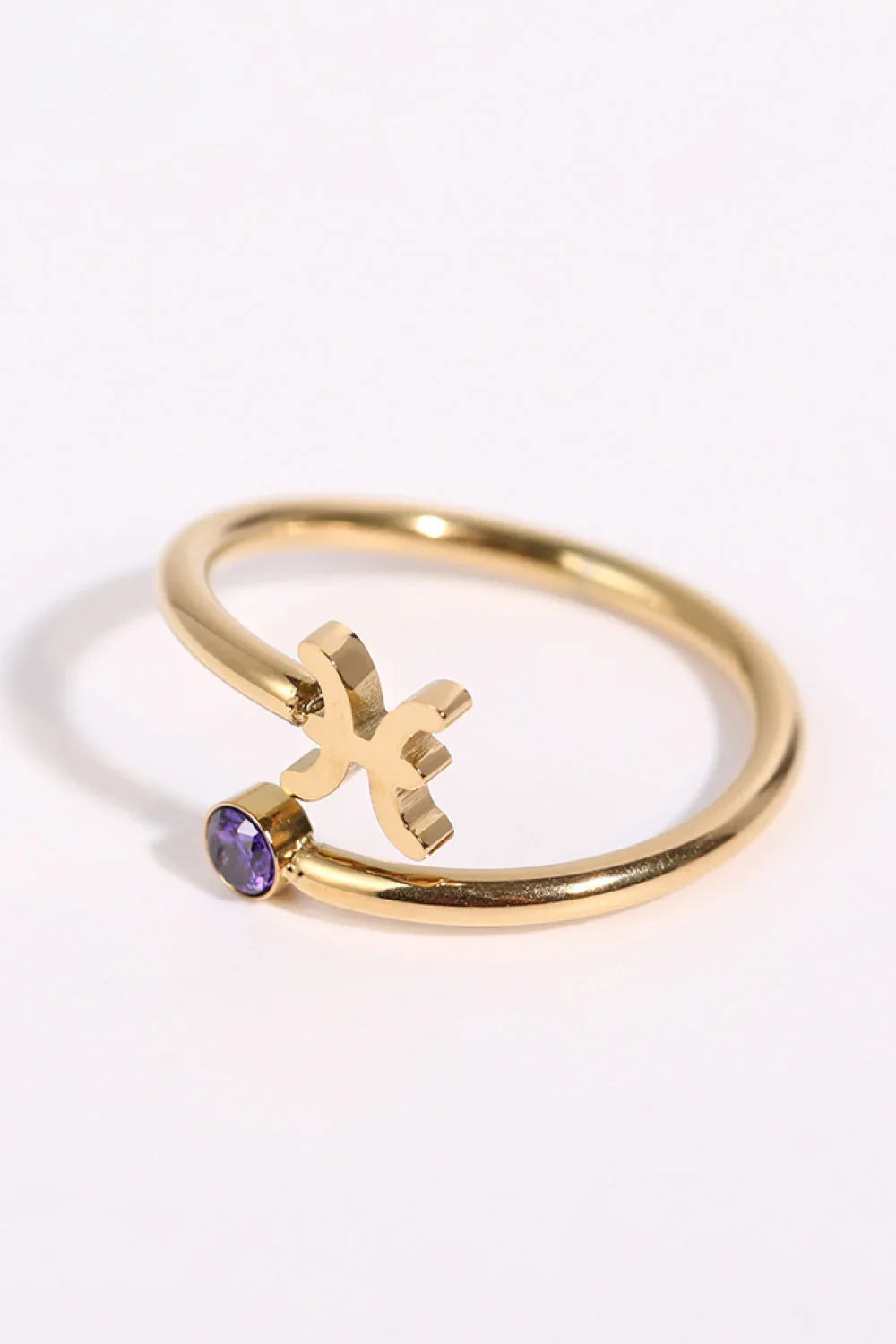 Constellation Stainless Steel Bypass Ring - VAleG
