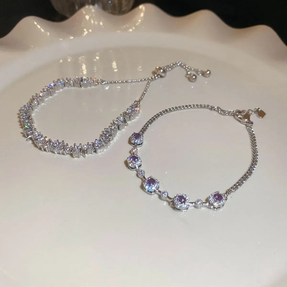 Copper Zircon Bracelet - VAleG