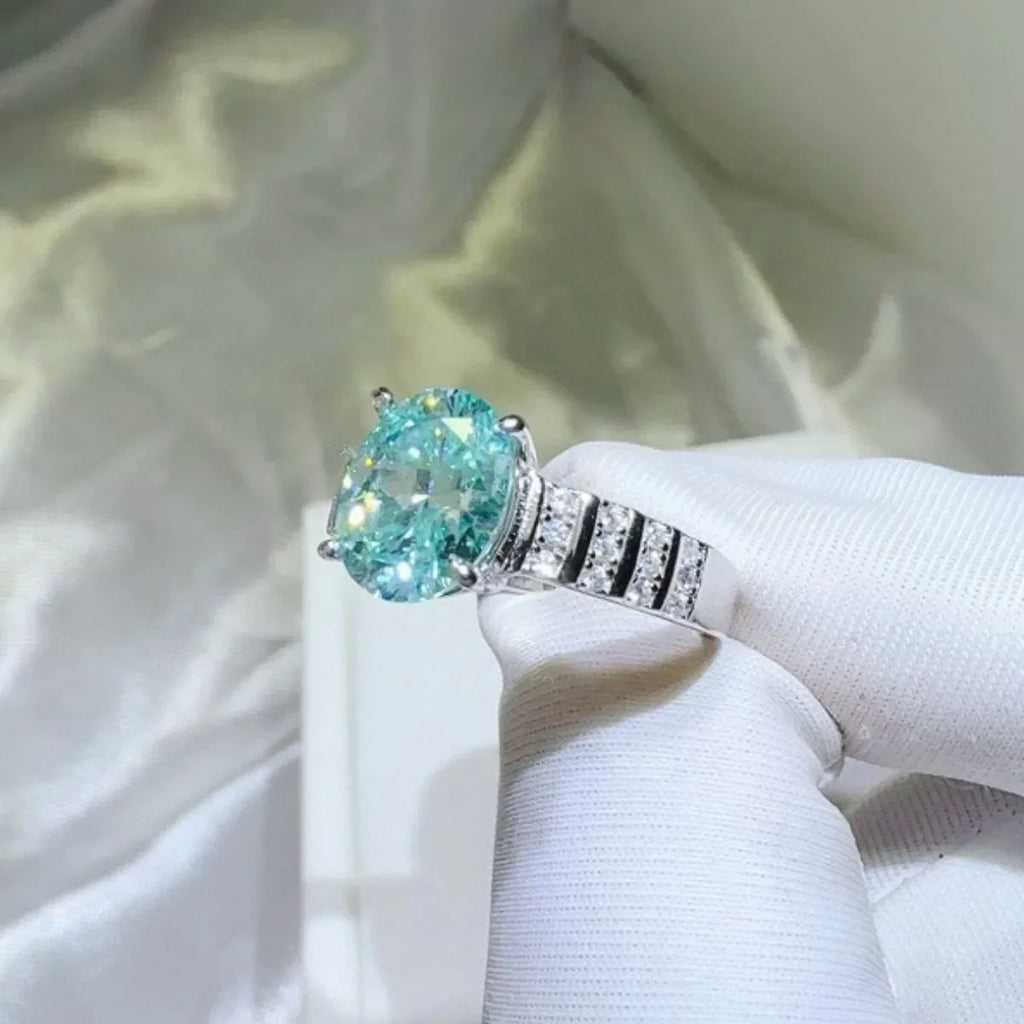 2 Carat Moissanite 925 Sterling Silver Ring - VAleG