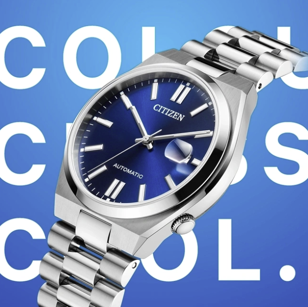 Citizen TSUYOSA Automatic 8210 Blue Dial – Orologio Meccanico Uomo – Cod. NJ0150-81L
