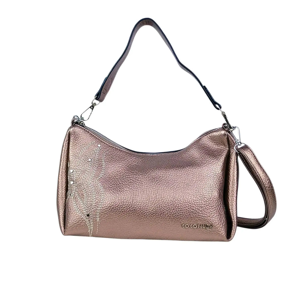 Borsa Coconuda con Perline - Tracolla Elegante Artigianale - Stile Donna Bags