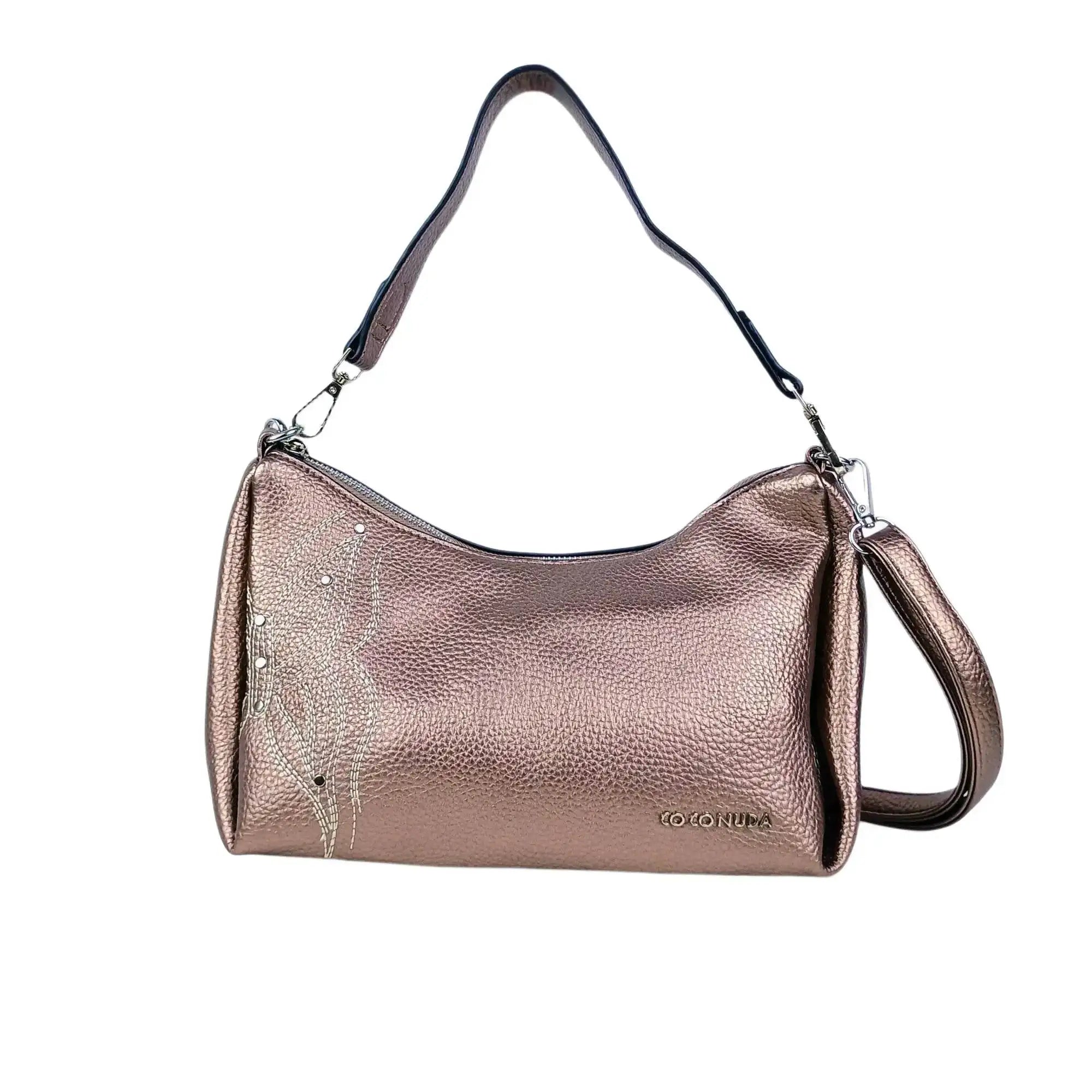 Borsa Coconuda con Perline - Tracolla Elegante Artigianale - Stile Donna Bags