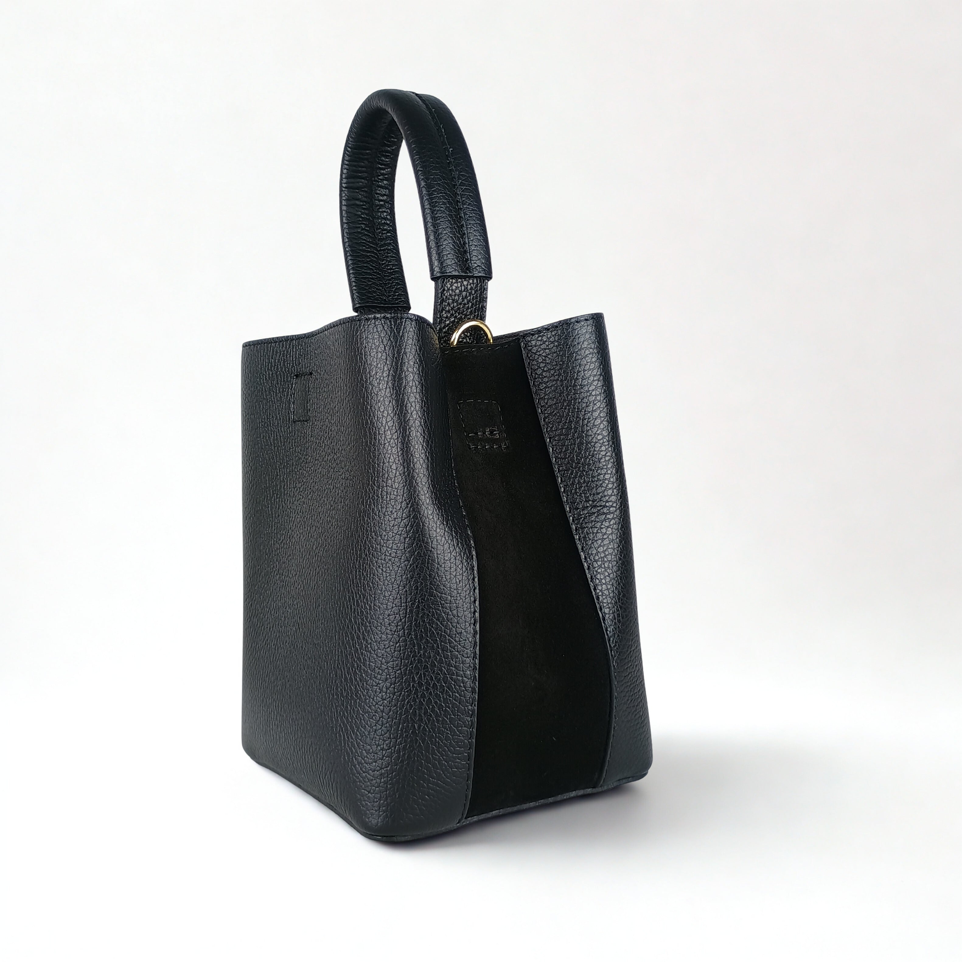 Borsa Secchiello in Vera Pelle MS-3265 - Eleganza Italiana