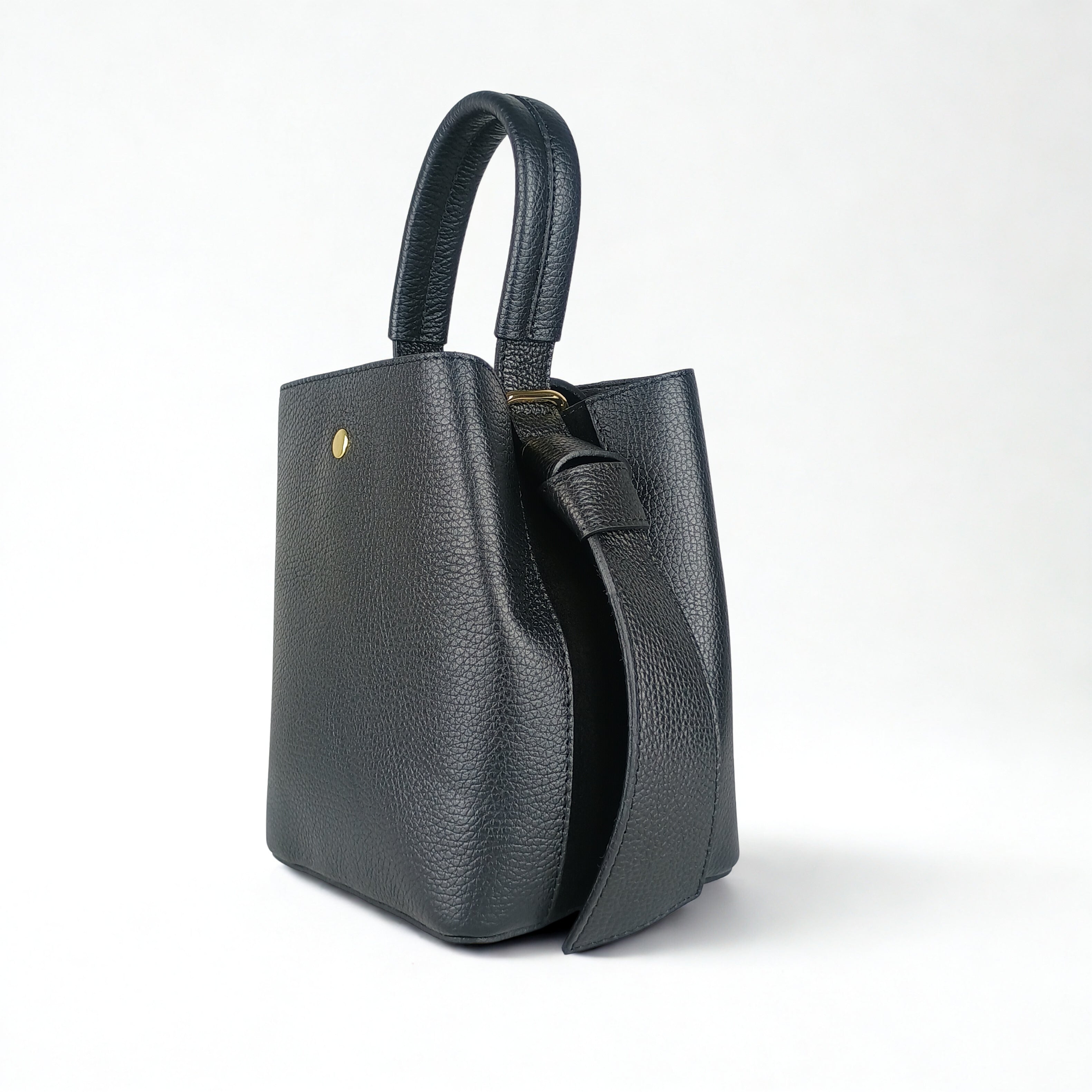 Borsa Secchiello in Vera Pelle MS-3265 - Eleganza Italiana