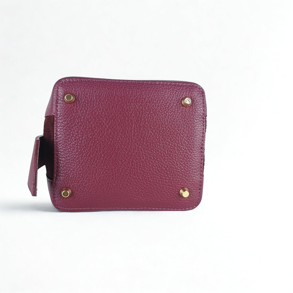 Borsa Secchiello in Vera Pelle MS-3265 - Eleganza Italiana